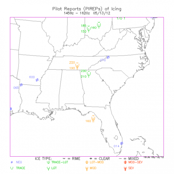 Ice Pirep Example Go or No Go: a tough flight home : Air Facts Journal