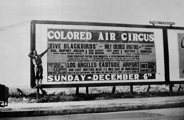 Colored Air Circus sign