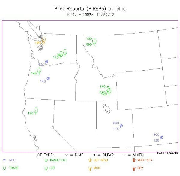 Ice Pirep Example Go or No Go: home for the holidays : Air Facts Journal