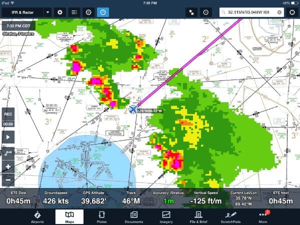 ADS-B radar