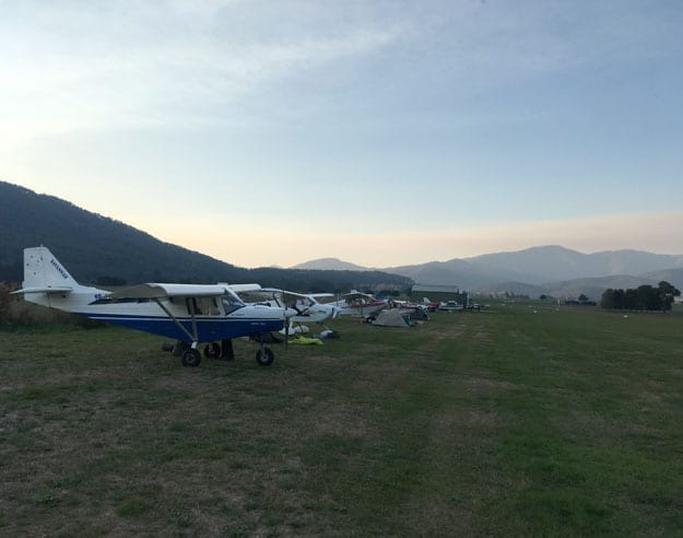 Airport with planes