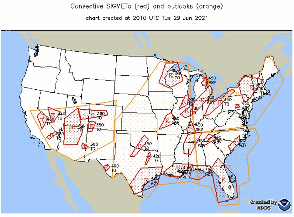 Go or No Go: summertime in Florida : Air Facts Journal