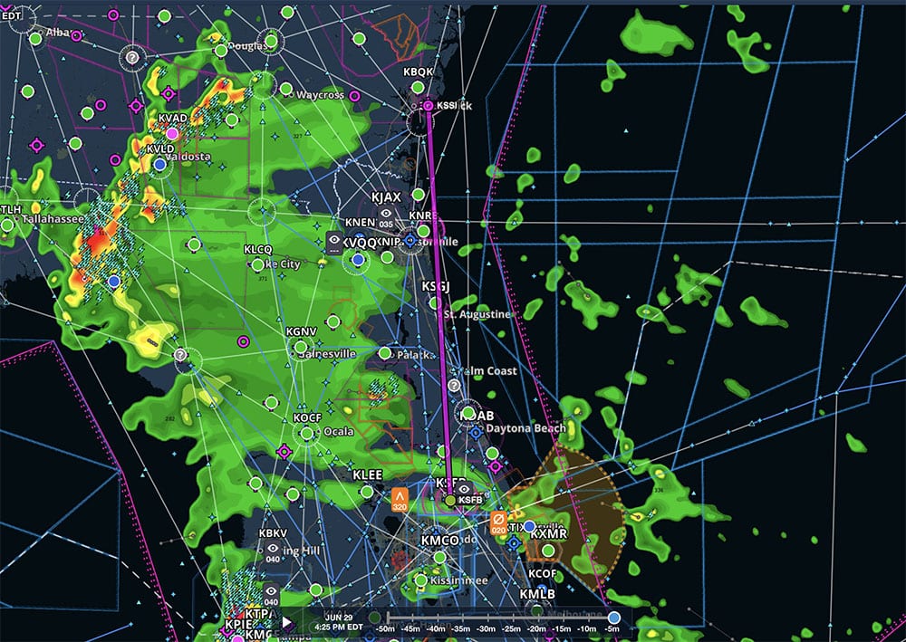 Go or No Go: summertime in Florida : Air Facts Journal