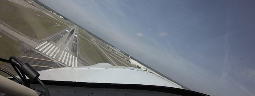 Turn on short final