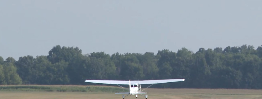 Takeoff from runway