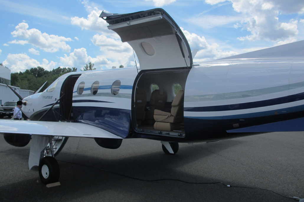 Pilatus PC-12 back door